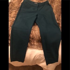 Express Columnist Green Ankle Pants-Never worn 2R